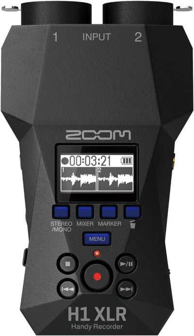 Zoom H1 XLR Handy Recorder 32-Bit Float Portable