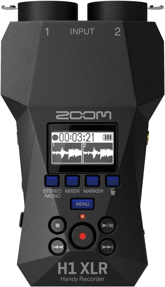 Zoom H1 XLR Handy Recorder 32-Bit Float Portable