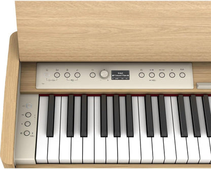 Roland F701-LA Digital Home Piano Light Oak