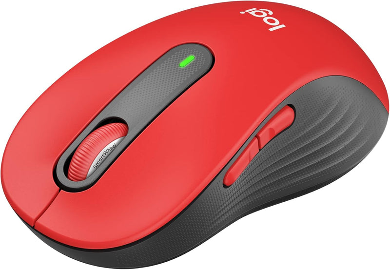 Logitech Signature M650 L Wireless Mouse - Classic Red (Renewed) — main product image