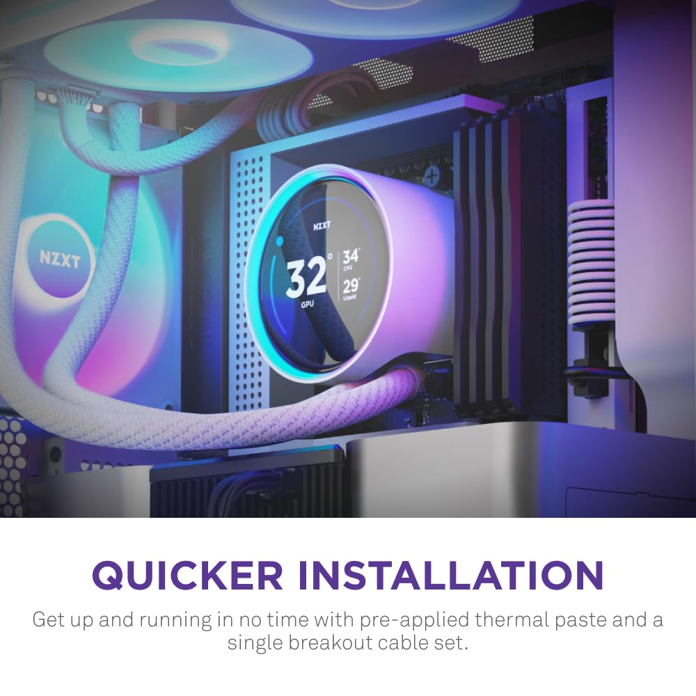 NZXT RL-KR36E-W2 Kraken Elite 360 RGB AIO Cooler