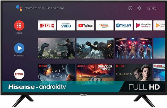 Hisense 40H5590F Renewed 40" HD Android Smart TV