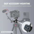 Neewer GM12 Ball Head - Arca Slot, 360° Pan, 13.2lb Load