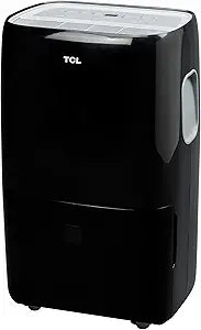 TCL 50D91-B Smart Dehumidifier: 50 Pint 4500 Sq. Ft. App & Voice Control