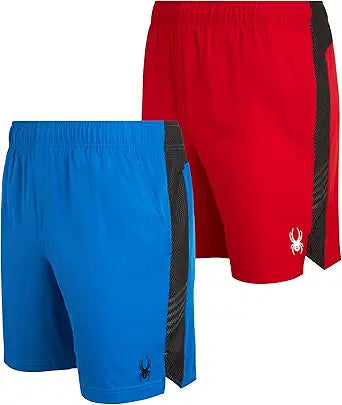 Spyder Mens Athletic Shorts 2-Pack Performance