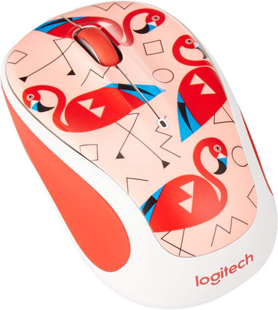 Logitech M325 Wireless Mouse - Flamingo Edition
