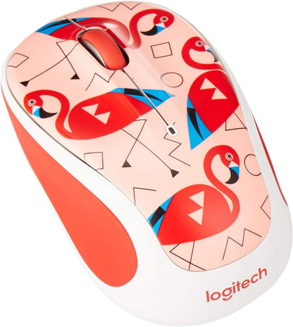 Logitech M325 Wireless Mouse - Flamingo Edition