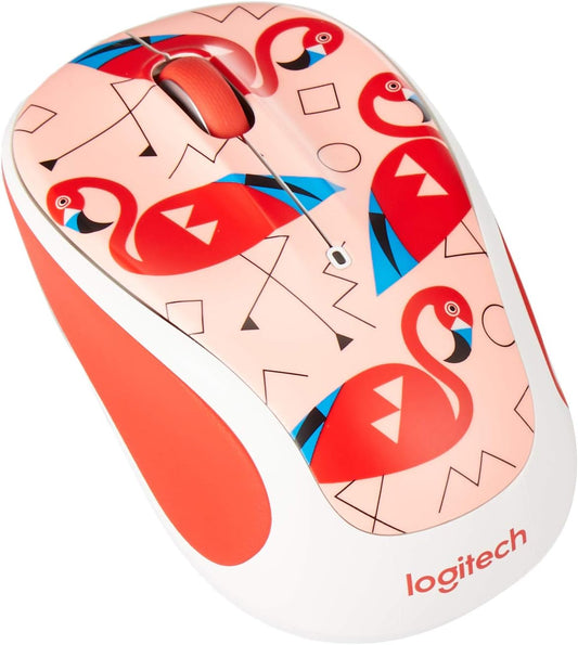 Logitech M325 Wireless Mouse - Flamingo Edition
