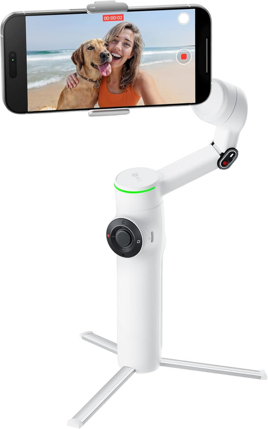 Insta360 Flow 2 Pro AI Smartphone Stabilizer - White