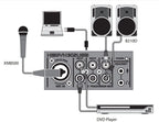 Behringer 302USB XENYX 5-Input Mixer - Mic Preamp, USB Interface