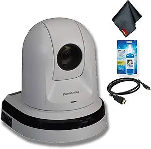 Panasonic AW-HE40HWPJ9 White HDMI PTZ Camera Bundle — main product image