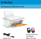HP 2734e DeskJet Wireless Color All-in-One Printer