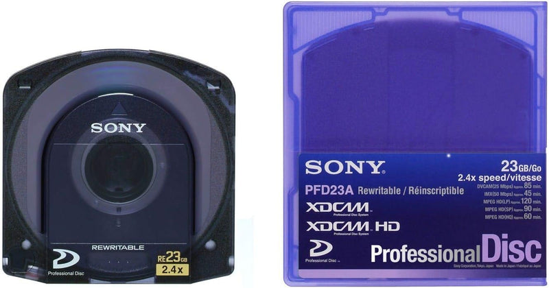 Sony PFD-23A XDCAM Professional Disc 23.3GB — main product image