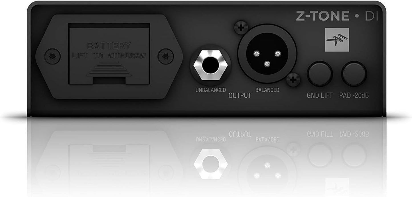 IK Multimedia IP-ZTONE-DI-IN Z-Tone DI Instrument Preamp & DI Box