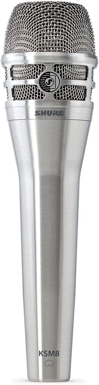 Shure KSM8/N Dualdyne Vocal Microphone Nickel Dynamic