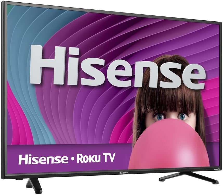 Hisense 50H4D 50" Roku TV: 1080p Smart LED, Certified Refurbished