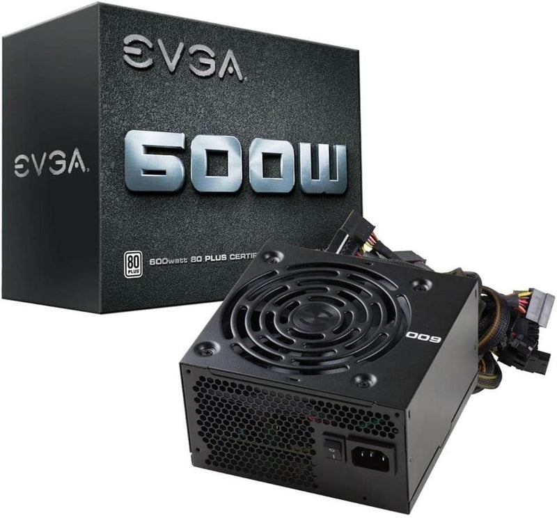 EVGA 100-W1-0600-K1 600W 80+ Power Supply — main product image