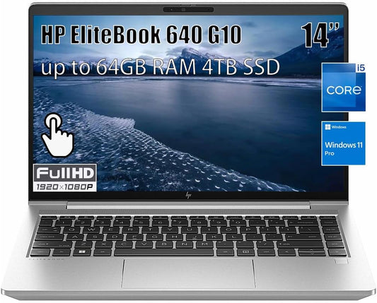 HP EliteBook 640 G10 Touch Laptop i5 16GB 512GB SSD