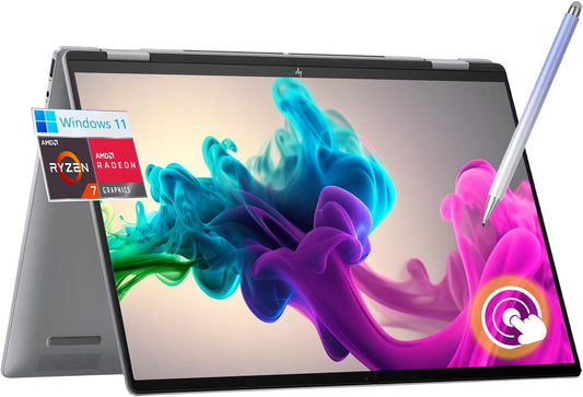 HP Envy x360 2-in-1 16" Touch Laptop Ryzen 7 - Gray