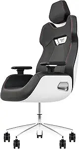 Thermaltake GGC-ARG-BWLFDL-01 Argent E700 Glacier White Leather Gaming Chair — main product image