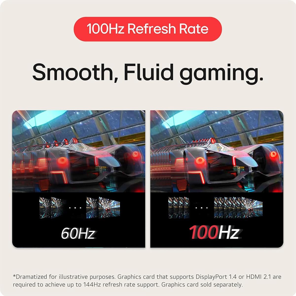 LG 32 inch Curved Monitor FHD 100Hz FreeSync