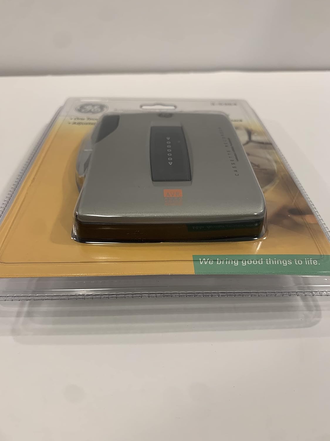GE 35364 Mini Cassette Recorder - Silver
