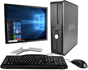 Dell OptiPlex Core 2 Quad 20-Inch Monitor Renewed Desktop