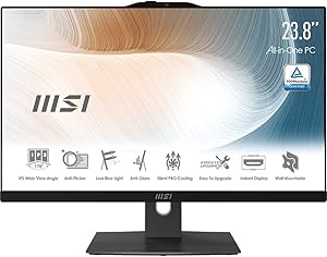 MSI ModAM242TP AIO Desktop: i7, 16GB, 512GB, Touchscreen