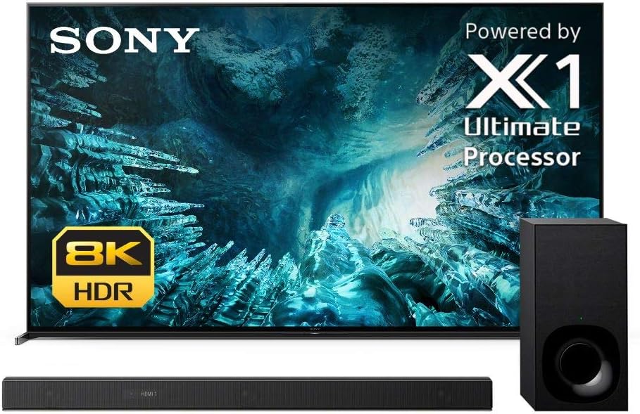 Sony Z8H 75" 8K TV & Z9F Soundbar Bundle
