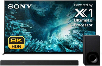 Sony Z8H 75" 8K TV & Z9F Soundbar Bundle