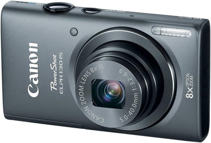 Canon ELPH 130 IS 16MP Digital Camera 8x Zoom