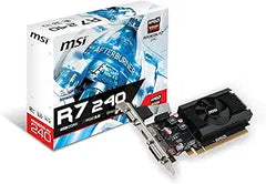 MSI R7 240 2GD3 64B LP Radeon 2GB DDR3 Low Profile Video Card