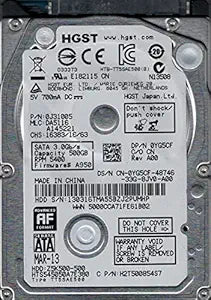 Western Digital HTS545050A7E380 500GB SATA HDD — main product image