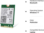Intel AX210 Tri-Band Wi-Fi 6E Bluetooth 5.3 Network Card