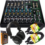 Mackie ProFX10v3 10-Channel Mixer USB Effects Bundle