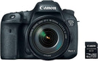 Canon 9128B135 EOS 7D Mark II DSLR Bundle Renewed