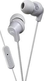 JVC HA-FR15-H-E In-Ear Sweat Proof Headphones with Mic - Grey