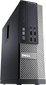 Dell 7010 Optiplex SFF Desktop PC i5 8GB SSD Renewed
