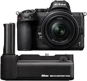 Nikon Z5 Mirrorless Camera with 24-50mm Lens & MB-N10 Battery Pack — main product image