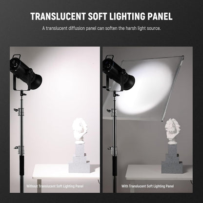 Neewer 90101219 30"x30" Light Diffusion Panel Scrim Kit