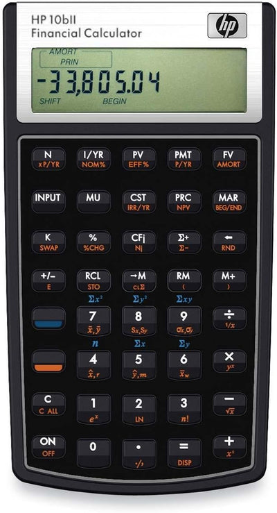 HP MSS350732A01 10bII+ Financial Calculator
