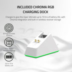 Razer RZ01-03050400-R3U1 Viper Ultimate Wireless Gaming Mouse - White