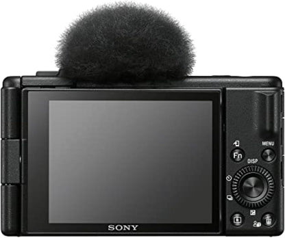 Sony ZV1F/B Vlog Camera 20mm Wide Angle Lens