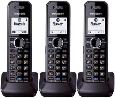 Panasonic KX-TGA950B DECT 6.0 Cordless Handset (3-Pack)