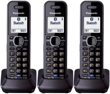 Panasonic KX-TGA950B DECT 6.0 Cordless Handset (3-Pack)