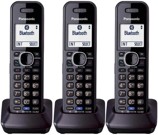 Panasonic KX-TGA950B DECT 6.0 Cordless Handset (3-Pack)