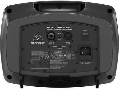 Behringer B105D 50W Powered Monitor Speaker Bluetooth MP3