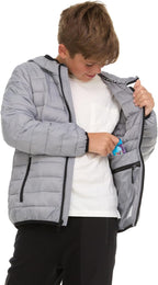 Spyder Packable Puffer Jacket Boys Lightweight Winter Coat