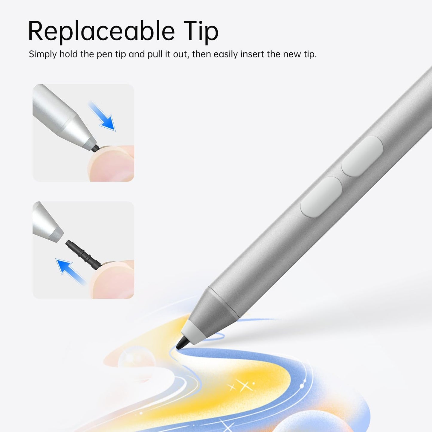 Microsoft Surface Pen 1896 Platinum Stylus