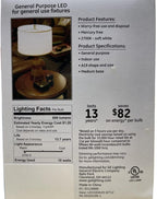 GE Soft White 60 Watt Replacement LED Bulb 12-Pack Dimmable